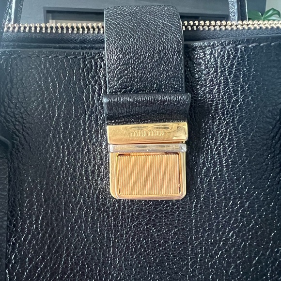 Miu Miu 2 way handbag Madras - Picture 4 of 10